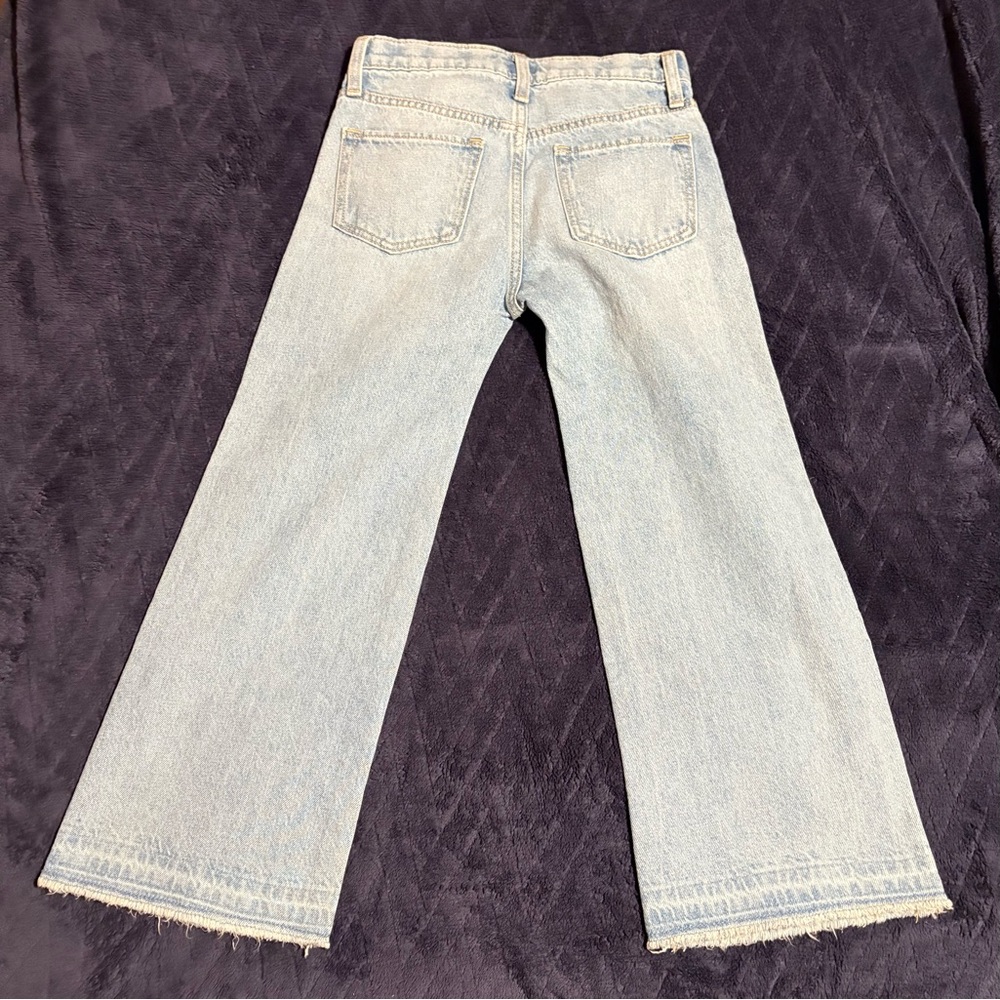 Old Navy Girls High-Rise Baggy Wide-leg Jean (size 8)